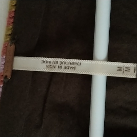 FREE PEOPLE Day Glow Mini Dress In Brown Combo M - Picture 5 of 9